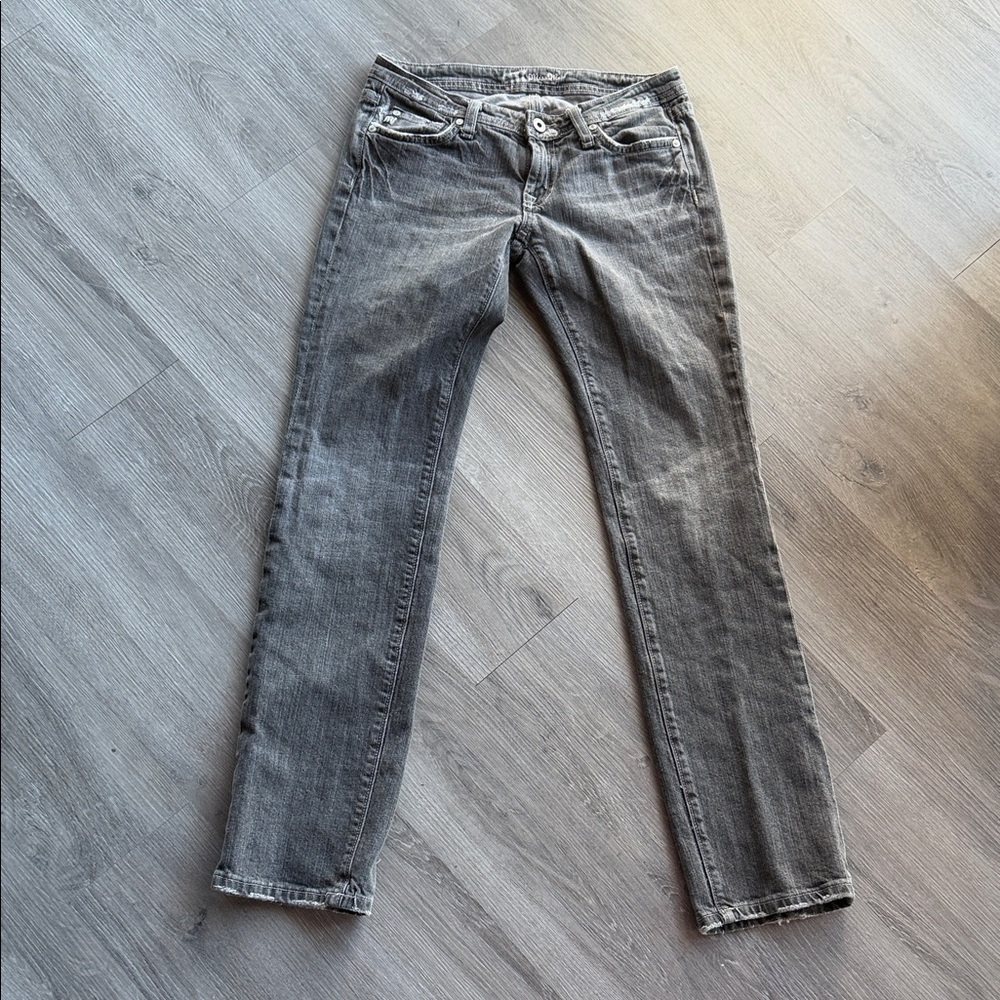 Miss Me Gray Straight Leg Women's Jeans